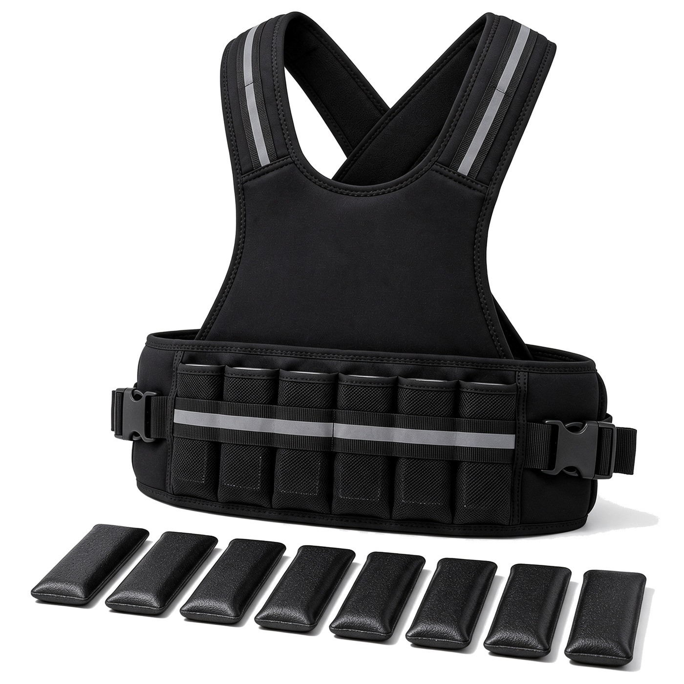 HEFT Heavy adjustable weighted vest